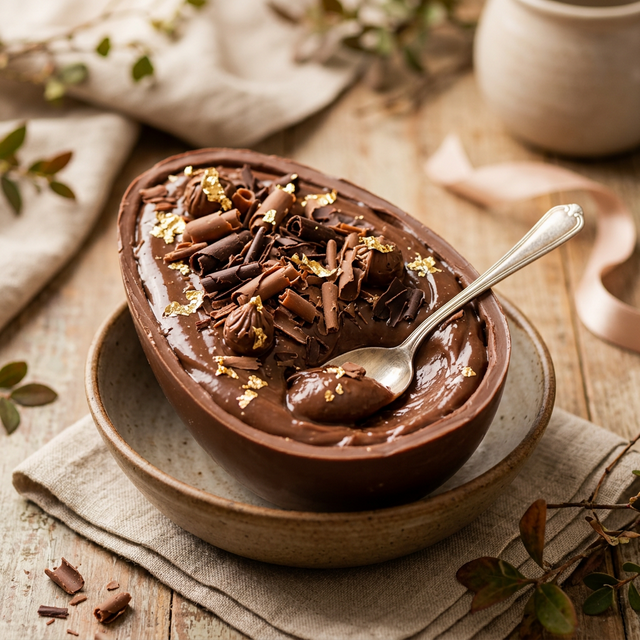 Ovo de Colher Gourmet Recheado, luxuoso e apetitoso